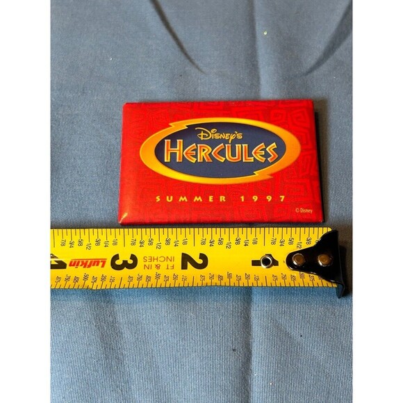 Vintage Disney Hercules Video Release Promotional Button - Picture 3 of 3